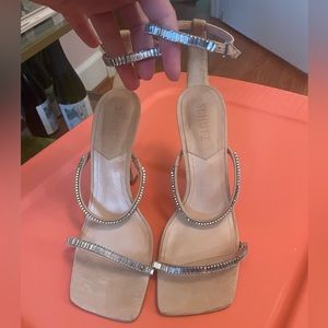 SCHUTZ Nellina rhinestone sandals
